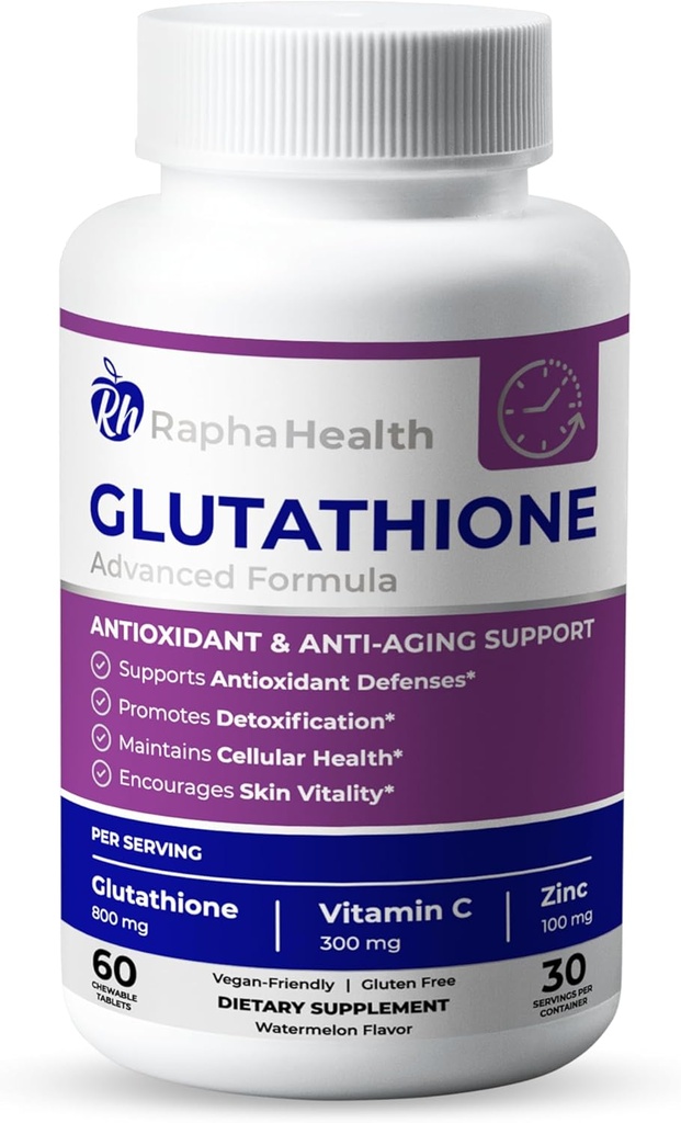 Glutathione Enhanced with Vitamin C & Zinc 