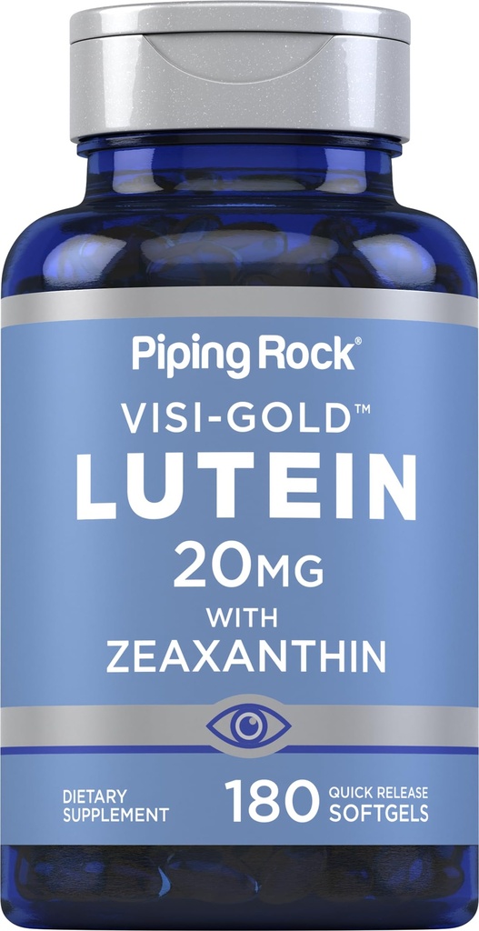 Piping Rock Lutein και Zeaxanthin συμπλήρωμα 