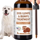Dog Lumps and Bumps Treatment – Mushroom Supplement for Dogs – Lipoma Reduction, Boosts Immune Health, and Enhances Energy – with Reishi & Turkey Tail Mushrooms, 3.52 oz (Liquid)