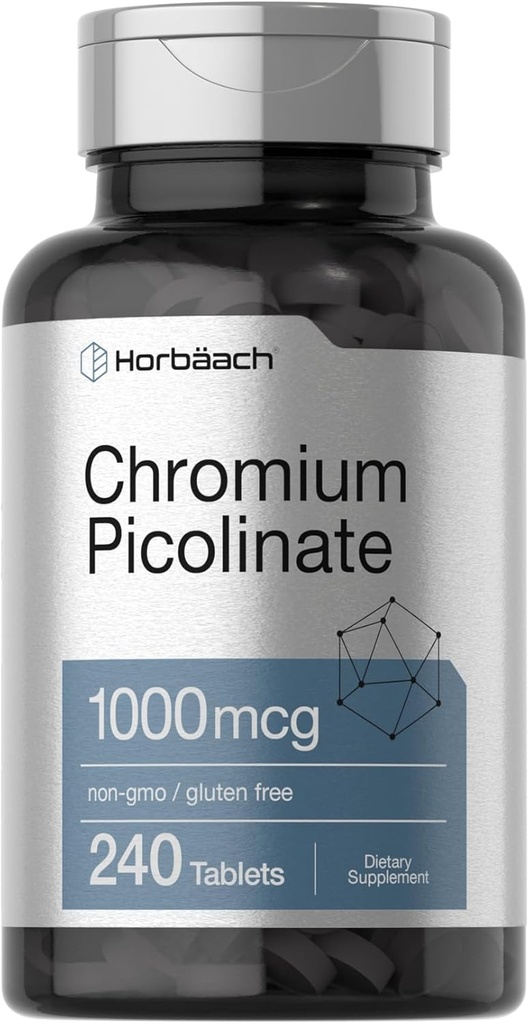 Horbaach Chromium Picolinate 1000mcg 
