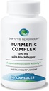 Earth's Splendor Turmeric Complex 500mg με Μαύρο Πιπέρι, 90 Κάψουλες - Υποστηρίζει Αντιοξειδωτική Δραστηριότητα και Κοινή Υγεία* - 1,5 Μήνας Προμήθεια