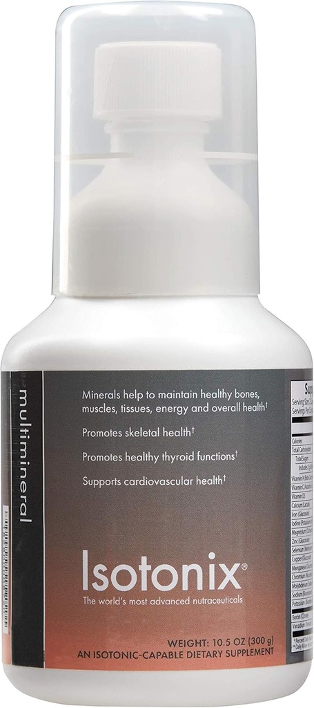 Isotonix Multi-Mineral Supplement: Magnesium, Vitamin D, Zinc, Calcium & Vitamin C, Bone Strength, Muscle Function, Immune Health, and Energy – 45 Servings