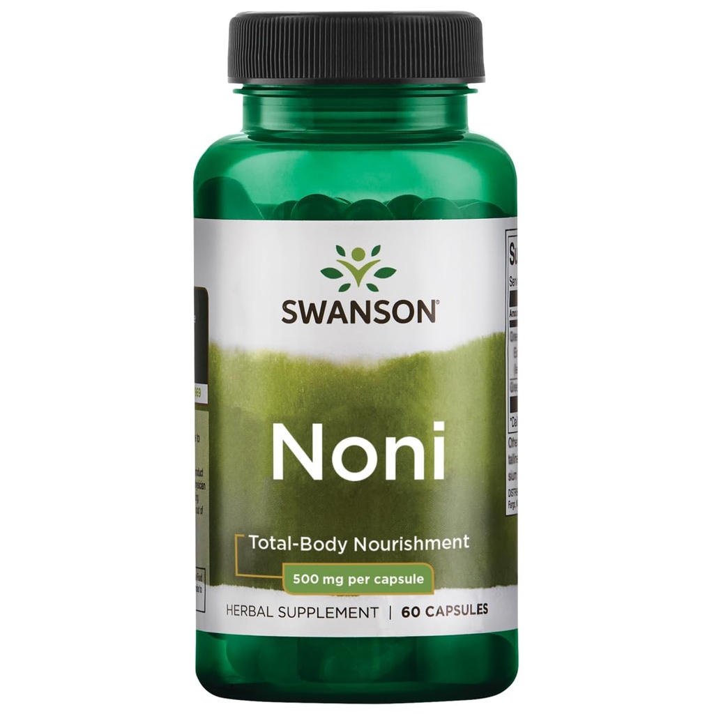 Swanson Noni 500 Milligrams 60 Κάψουλες