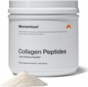 Momentous Grass-Fed Collagen Peptides σκόνη - σκόνη πρωτεΐνης κολλαγόνου με Fortigel & βιταμίνη C για τα μαλλιά, το δέρμα, τα νύχια, και κοινή υποστήριξη υγείας - NSF Certified for Sport - Συσκευασία Μαΐου Vary