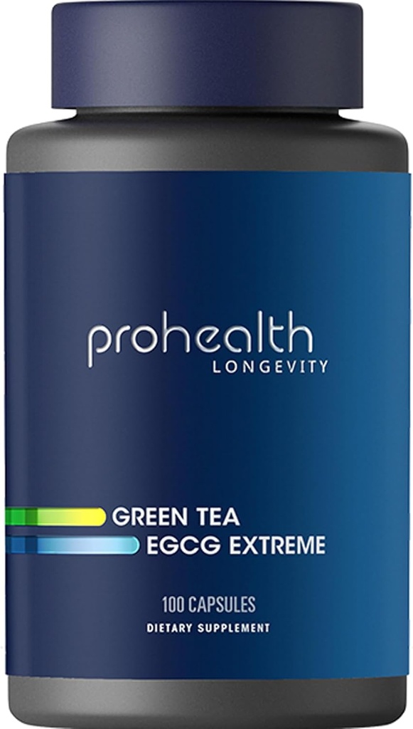 ProHealth Longevity Green Tea EGCG Extreme (390mg EGCG, 100 κάψουλες) (Πράσινο συμπλήρωμα τσαγιού)