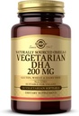 Solgar Vegetarian DHA 200 mg - 50 χορτοφαγικά Softgels - Φυσικά προέρχεται Ωμέγα-3 - Vegan, χωρίς γλουτένη, χωρίς γαλακτοκομικά - 50 Σερβίρεις