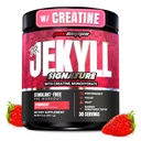 PROSUPPS Dr. Jekyll Signature Pre Workout Powder with Creatine - Stim-Free Preworkout Υποστηρίζει τον όγκο και την αντοχή των μυών - Caffeine-Free Γυμναστήριο & Fitness Συμπληρώματα (Strawberry, 30 Services)