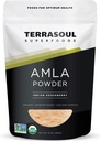 Terrasoul Superfoods Organic Amla Berry Powder (Amalaki), 16 Oz - Πλούσιο σε Αντιοξειδωτική Βιταμίνη C 