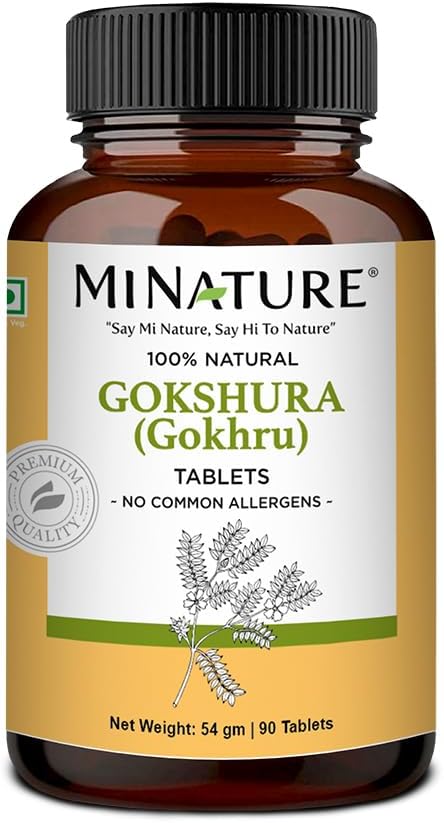 Minnature Gokshura (Tribulus Terrestris) Δισκία - Καθαρό φυτικό φυτικό συμπλήρωμα 