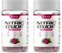 Συμπληρώματα Beet Root Gummies, Nitric Oxide Supplement w/Organic Beets, Βιταμίνες, Ρόδι & Αντιοξειδωτικά για την ενέργεια, την υγεία και την κυκλοφορία, 60 Gummies χωρίς ζάχαρη, 2 Pack, Cherry