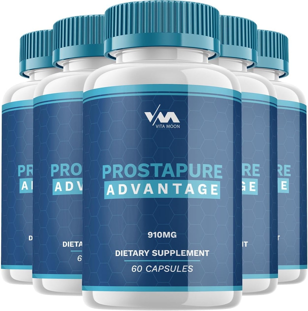 (5 Pack) ProstaPure Κάψουλες Υποστήριξης Prostate – Prosta Pure Pills συμπλήρωμα, μέγιστη δύναμη, νέα βελτιωμένη πολυβιταμίνη Formulation, ProstaPure Κριτικές, 300 κάψουλες