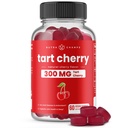 NutraChamps Tart Cherry Gummies - 3000mg Tart Cherry Extract with Celery Seed - Συμπλήρωμα καθαρισμού ουρικού οξέος - Αντιοξειδωτικό, Κοινή Άνεση, Ευκαμψία, Ανοσοποιητική Υγεία, Ύπνος - 60 Vegan Gummies