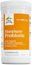 Terry Φυσικά FloraSure Probiotic - συμπλήρωμα πέψης για να βοηθήσει κατά της περιστασιακή Bloating & Υποστήριξη Αέριο Ανακούφιση - συμπλήρωμα υποστήριξης για την υγεία με Bifidobacterium Bifidum - 30 κάψουλες