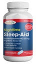 HealthPharma Nighttime Sleep- Aid, Διφαινυδραμίνη HCL Caplets, 25 mg (Blue), 600 Count