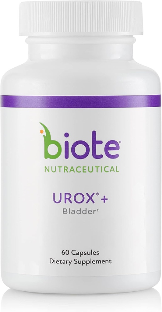 Biote Nutraceuticals - Urox+ - Υγεία της ουροδόχου κύστης (60 κάψουλες)