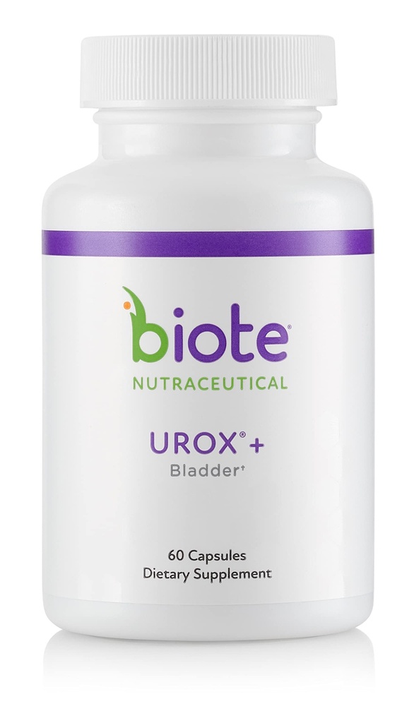 Biote Nutraceuticals - Urox+ - Υγεία της ουροδόχου κύστης (60 κάψουλες)