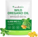 Λάδι Orγανης Softgels 6000mg ανά Σερβίρισμα - Λάδι Orγανης με Μαύρο Λάδι Σπέρματος - Poent Carvacrol & Thymoquinone 