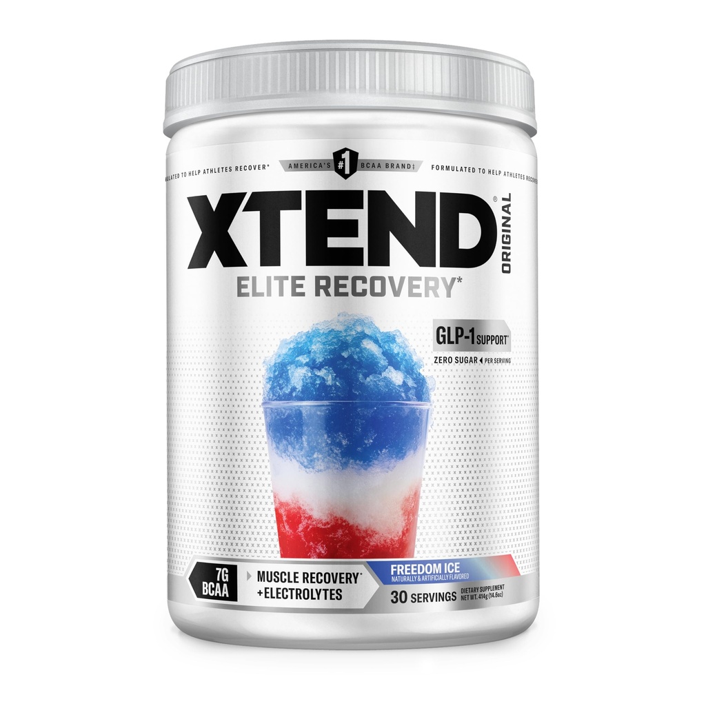 Xtend αρχική BCAA σκόνη 7g BCAA και 2.5g L-Γλουταμίνη, ζάχαρη δωρεάν μετά την προπόνηση μυϊκή αποκατάσταση ποτό με Αμινοξέα για άνδρες και γυναίκες, 30 εξυπηρετούν