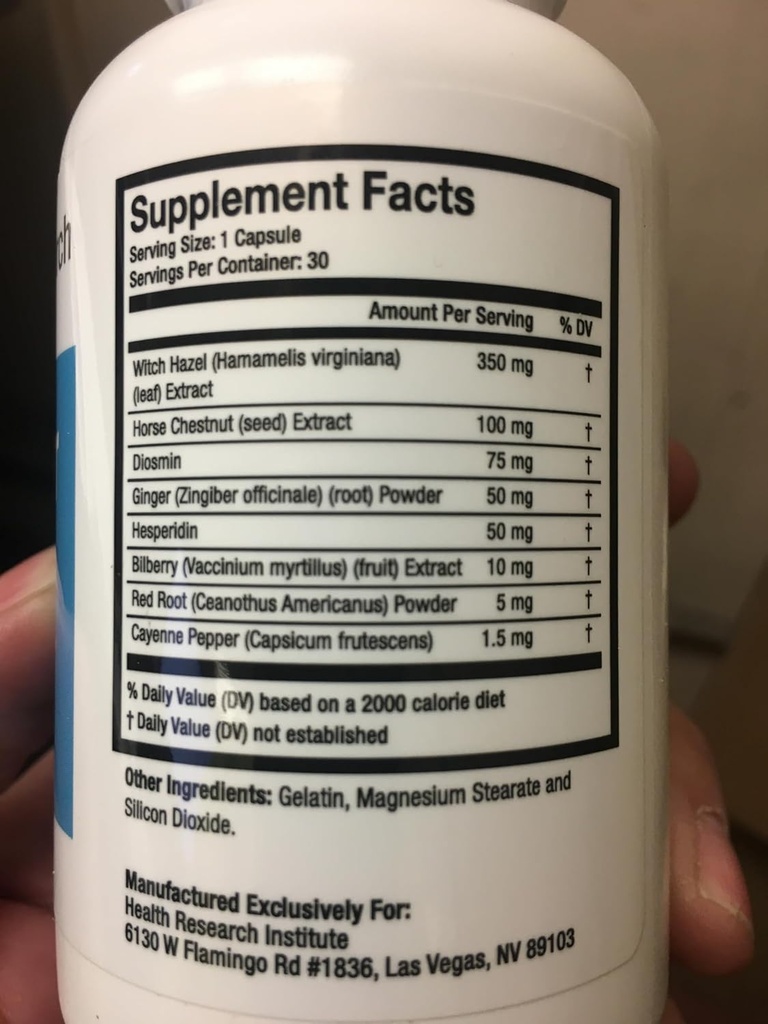 Hemokor - Strike The Hemorrhoid at Its Source- 6 μπουκάλια- 180 κάψουλες-αυτοσχέδια Formula-Official Hemokor