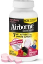 Airborne Vitamin C 1000mg (ανά υπηρεσία) - Πολύ Berry Μασώμενα Δισκία (116 Μετρήστε σε ένα μπουκάλι), Συμπλήρωμα Ανοσολογικής Υποστήριξης χωρίς γλουτένη, με Βιταμίνες A C E, Ψευδάργυρο, Σελήνιο, Τζίντζερ, Αντιοξειδωτικά