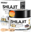 Shilajit Resin, Shilajit για άνδρες και γυναίκες, Shilajit Καθαρό Ιμαλαΐων Βιολογικός - 600mg Ικανότητα Χρυσός Βαθμός, με 85+ Ίχνη Ορυκτά, Fulvic & Humic Acid, για Stamina, Ανοσία & Δύναμη, 50 Υπηρεσίες (30g)