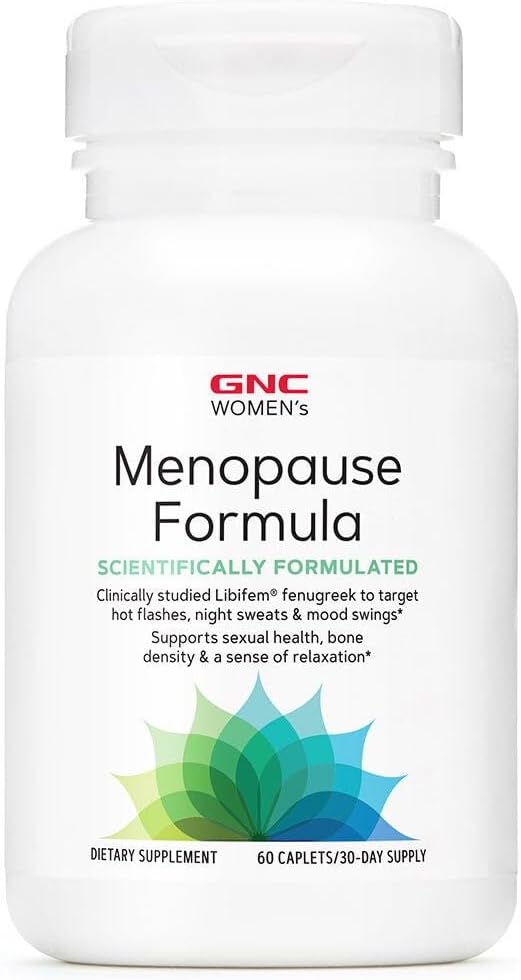 GNC Γυναικεία εμμηνόπαυση Φόρμουλα - 60 Caplets (30-Day Supply) 