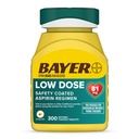 Bayer Ασπιρίνη Χαμηλή Δόση 81 mg, Εντερικά Επικαλυμμένα Tabletισκία, Γιατρός Συνιστάται, Δευτεροπαθής Πρόληψη Καρδιαγγειακών Νοσημάτων, 300 Επικαλυμμένα με Ασφάλεια Tabletισκία