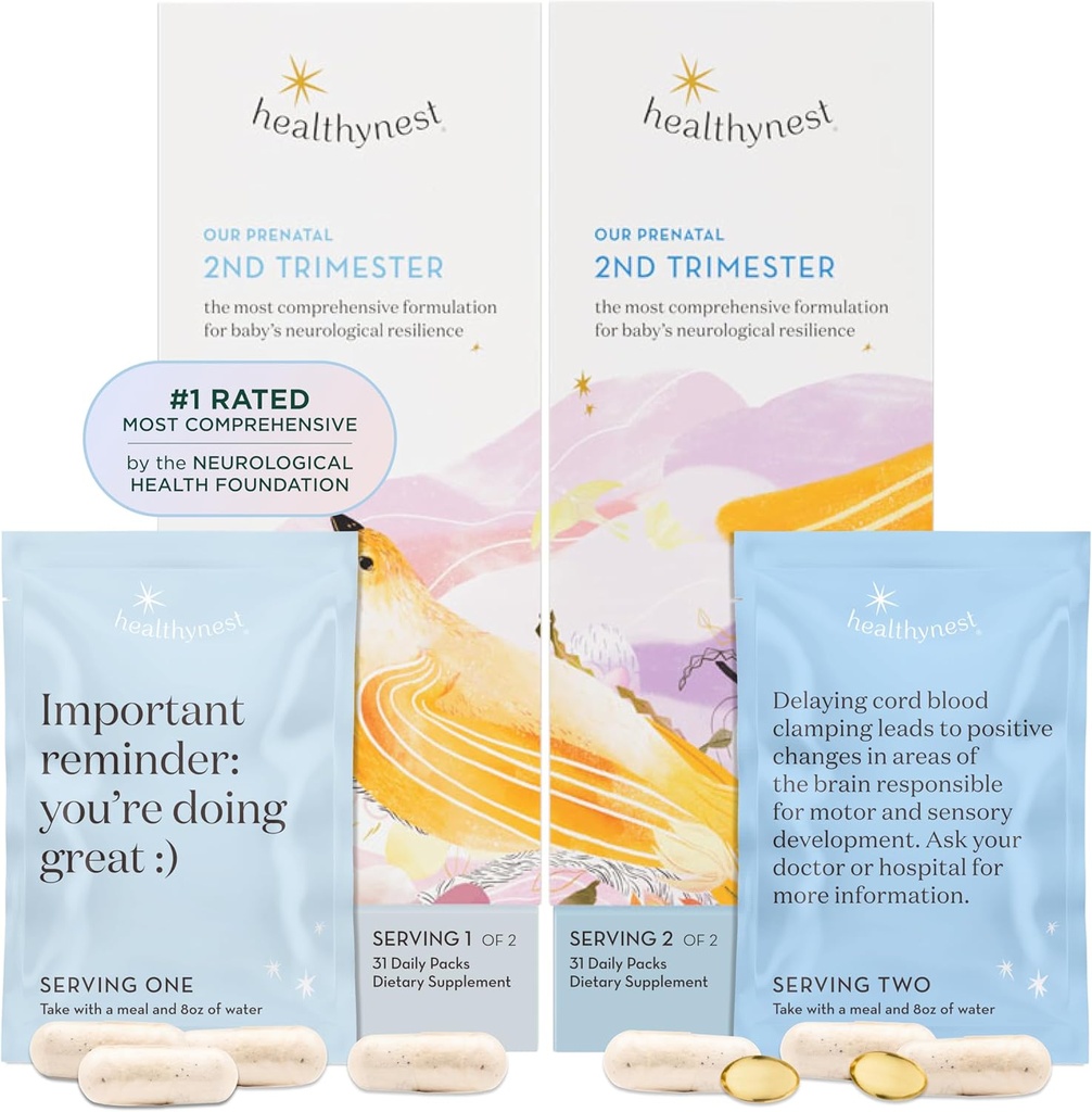HealthyNest 2ο Trimester Προγεννητική βιταμίνη 