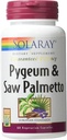 Solaray Pygeum and Saw Palmetto Supplement, 60 Count