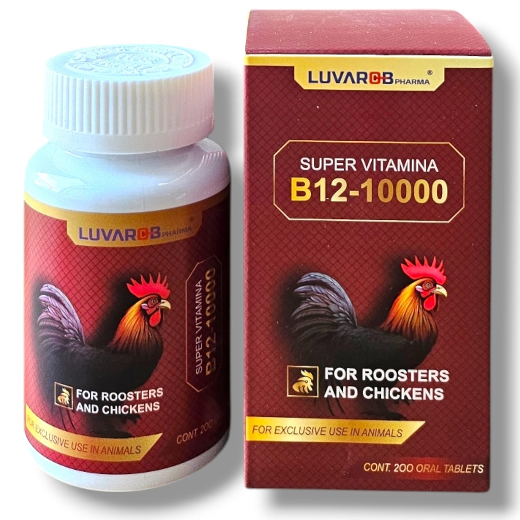 B-12 200 Δισκία για Πουλιά