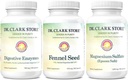Dr Clark Store Flat Tummy & Debloating Kit – Natural Digestive Support for Bloating Relief, Flat Stomach & Improved Gut Health