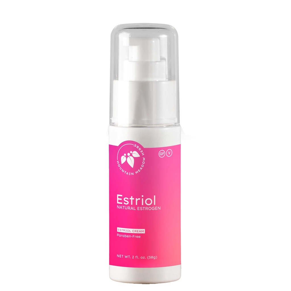 Βότανα Βουνό Λιβάδι Bioidentical Estriol Cream – Physician-Formulated Estrogen Support – 1000mcg Φυσικό USP Estriol ανά αντλία – Ισορροπία ορμονών για Περιεμμηνόπαυση & Εμμηνόπαυση – 3ο Κόμμα Δοκιμασμένο