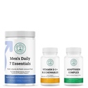 Ανδρικό καθημερινά 7 Απαραίτητα, Adaptogen Complex & Vitamin D3 + K2 Μασώμενα Bundle