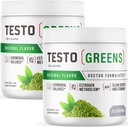 (2 Pack) Testo Πράσινοι σκόνη - Testo Πράσινοι, TestoΠράσινη σκόνη, TestoΠράσινα, TestoΠράσινα Σύνθετη Φόρμουλα, Testo Πράσινοι Όλα τα φυσικά Φόρμουλα, TestoΠράσινη σκόνη Κριτικές, 60 εξυπηρετούν για 2 μήνες