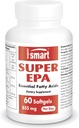 Supersmart - Super EPA 855mg ανά ημέρα (υψηλής αντοχής) - Συμπλήρωμα ιχθυελαίου EPA - Φυσικό Ωμέγα 3 συμπυκνωμένο - EicosaPentaenoic Acid 