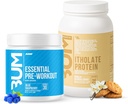 RAW Whey Isolate Protein Powder & Essential Pre-Workout Powder Bundle (Vanilla Oatmeal Cookie & Blue Raspberry) - Chris Bumstead Sports Συμπλήρωμα διατροφής για άνδρες και γυναίκες
