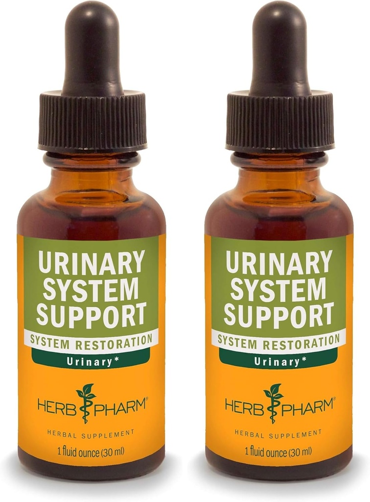 Herb Pharm Urinary System Support Liquid Herbal Formula, 1 Fl Oz (πακέτο του 2)