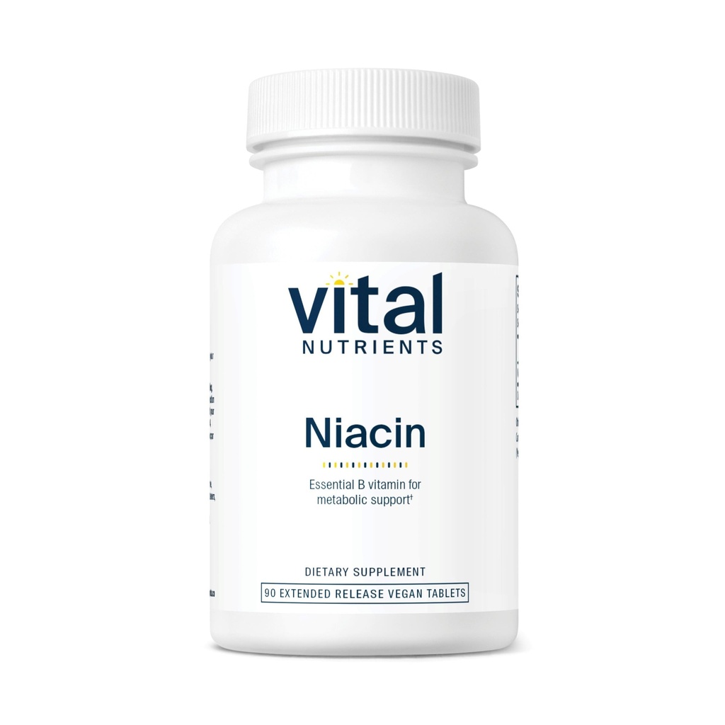 Vital Nutrients Niacin 500mg 