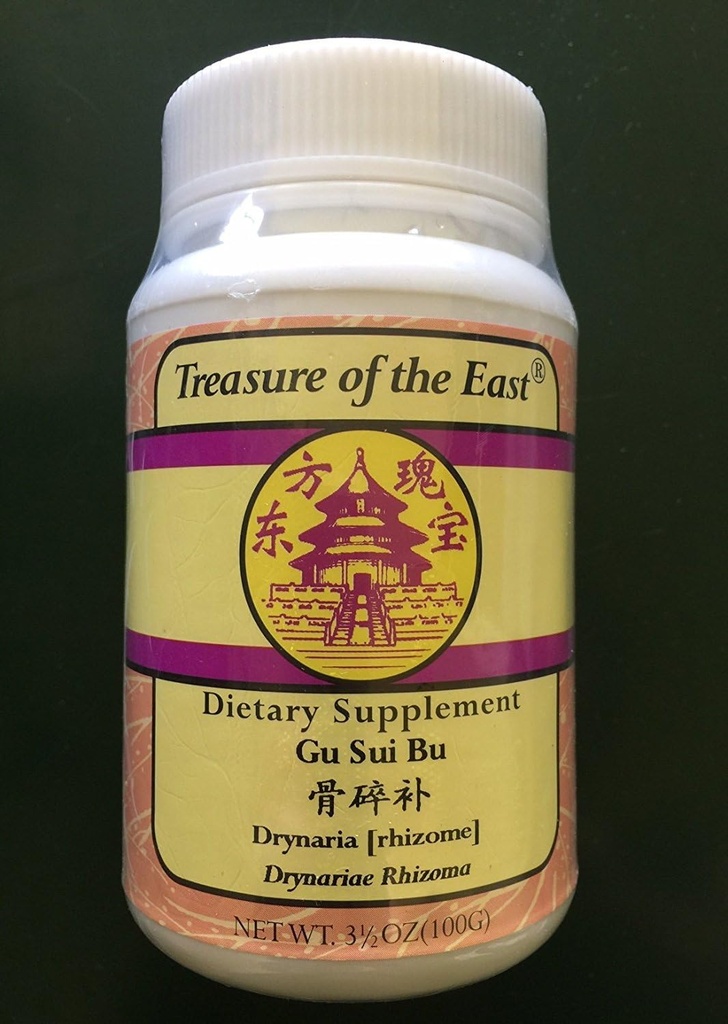 Treasure of The East, Drynaria Rhizome - Gu Sui Bu (5:1 Concentrated Herbal Extract Granules, 100g)