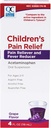 Quality Choice Children's Pain Relief & Fever Reucer for Kids, 4fl oz Acetaminophen 160mg per 5ml, Ibuprofen & Aspirin Free, Liquid Cold and Flu Medicine for Kids, Regular Strength OTC Medicine