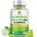 Cortisol Detox for Women Gummies, Cortisol Reducer Detox Manager, Magnesium Ashwagandha Rhodiola Rosea Herbal Complex for Mood/Focus & Sleep, Maintain Healthy Cortisol Levels - 30 Day Vegan Supply