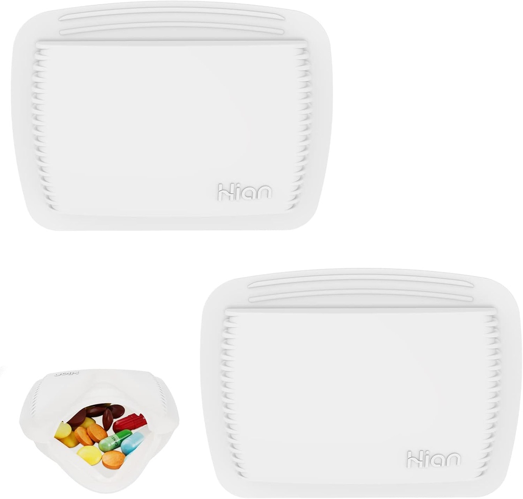 2 τεμάχια Pill Organizer Reuseable Pocket Pill Υπόθεση Φορητό Open Pill Pouch Σιλικόνη Μικρό Χάπια Κουτί Χάπια Συσκευασίας Χάπια Συσκευασίας Χάπια Hill Τσάντες Οργανώνοντας Φάρμακα, Βιταμίνες, και Ταμπλέτες για Ταξίδι (Λευκό)