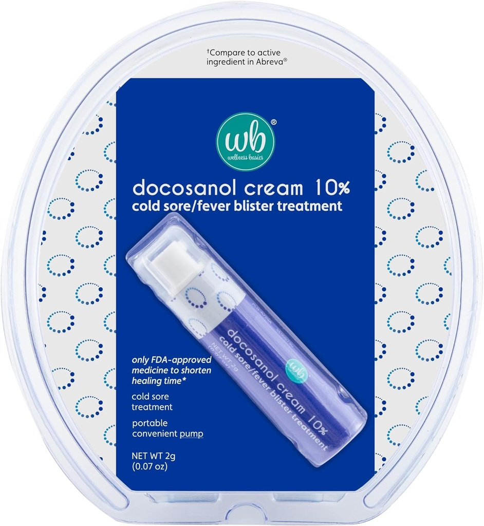 Wellness Basics Docosanol Cream 10% 