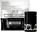 Orlo Omega 3 – Vegan Omega-3 συμπλήρωμα (EPA & DHA) – Επιπλέον δύναμη ιχθυέλαιο & κριλ Εναλλακτική από Algae Oil (60 Mini Burpless Softgels Kit)