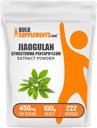 BulkSupplements.com Jiaogulan Extract Powder - Gynostemma Pentaphyllum, Jiaogulan Powder, Gynostemma Extract - Vegan & Gluten Free, 500mg per Serving, 100g (3, 5 oz) (Pack of 1)