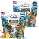 Optivida Health Colloidal Silver Lozenges with Honey & Lemon Oil (2 Pack) - Καταπραϋντικό λαρυγγικό λαρύγγι Lozenges για ενήλικες με ανακούφιση βήχα & γρήγορη δράση Nano Silver Formula για ανοσοποιητική υποστήριξη, 60 Ppm