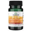 Swanson P-5- P (Πυριδοξαλικό-5- Φωσφορικό) Συνζυμωμένη Βιταμίνη B-6 40 Χιλιογραμμάρια 60 Καψάκια