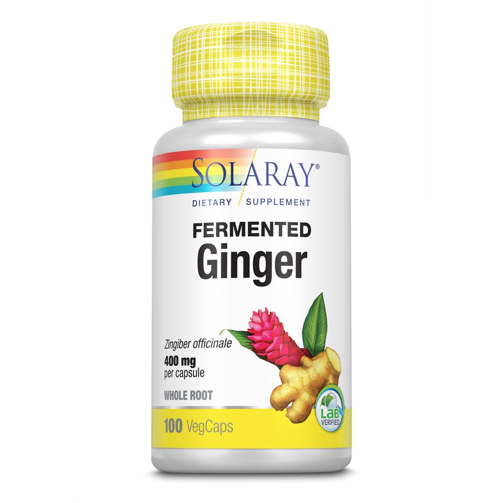 Ζυμωμένη ρίζα πιπεριού SOLARAY 400mg 