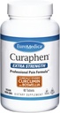 EuroMedica Curaphen Extra Strength - 60 Tablets - Επαγγελματική Φόρμουλα - Poent Curcumin & Boswellia με DLPA & Nattokinase - Εξαιρετικά Απορροφήσιμες - 60 Υπηρεσίες