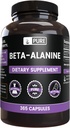 Pure Original Ingredients Beta Alanine, (365 Capsules) Always Pure, No Additives Or Fillers, Lab Verified